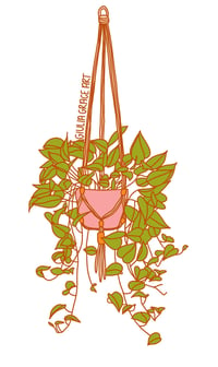 Hanging Plant Sticker