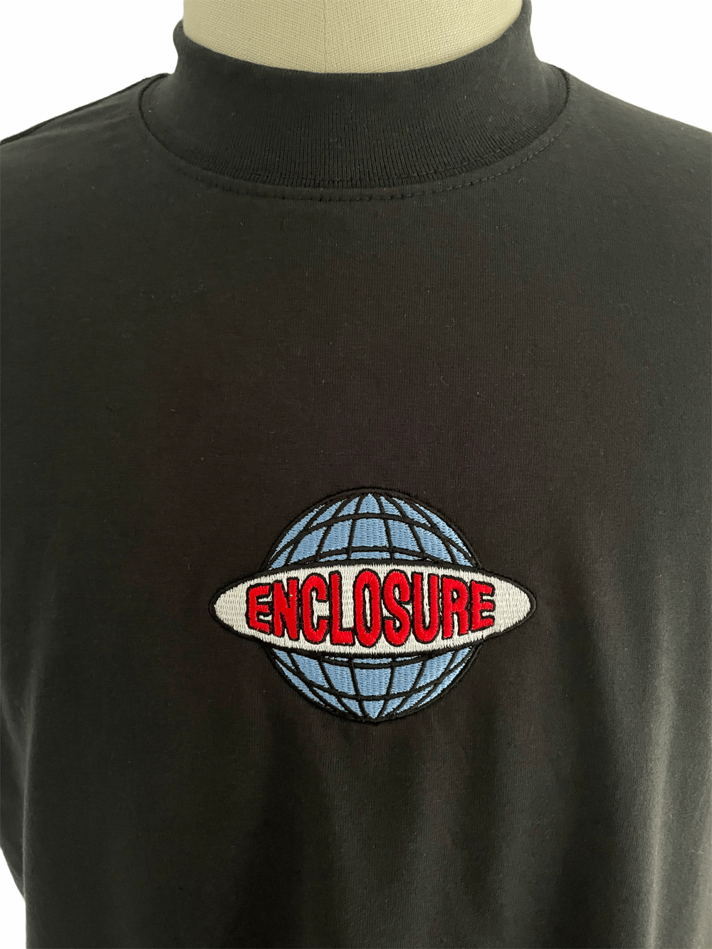 Globe logo tshirt black 