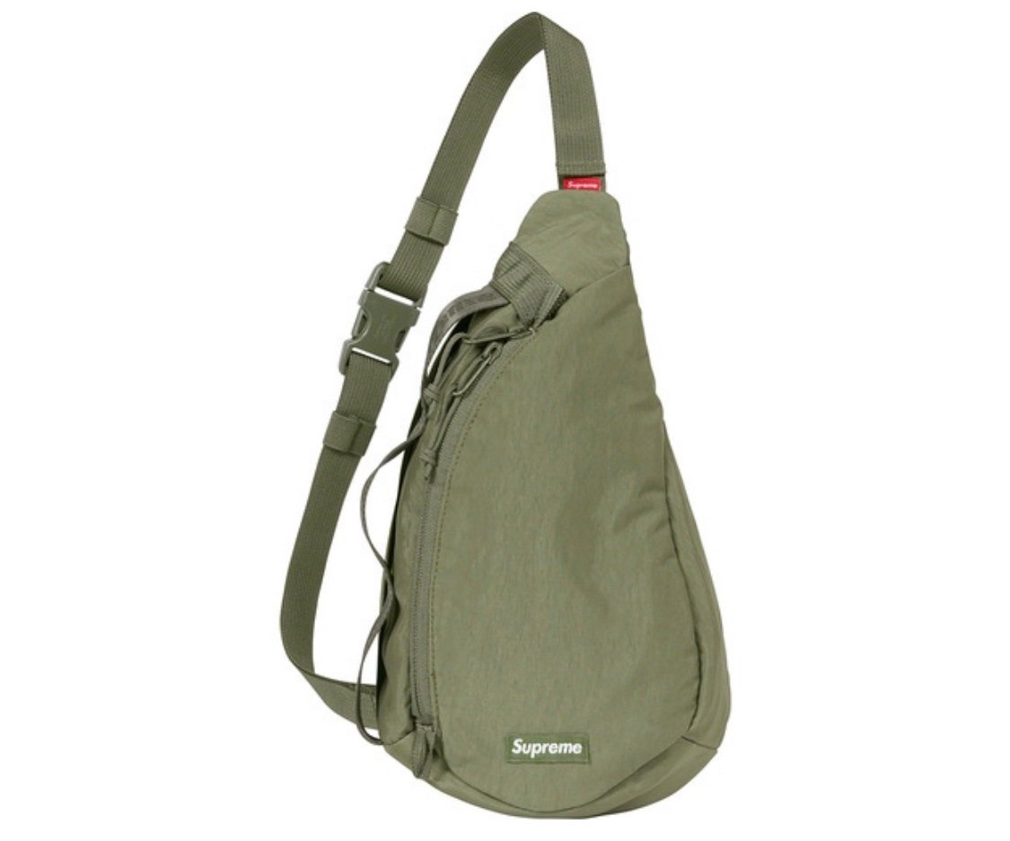 supreme olive bag