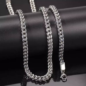 Mens Thick 26in Silver Chain 