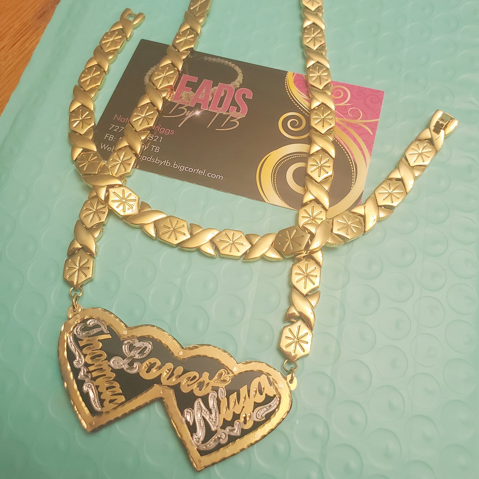 Xoxo on sale nameplate chain