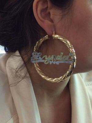 3in Jumbo Nameplate Hoops