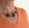 Ribbon Necklace (5 spheres)