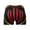 BossFitted White Black and Red Boxer Briefs
