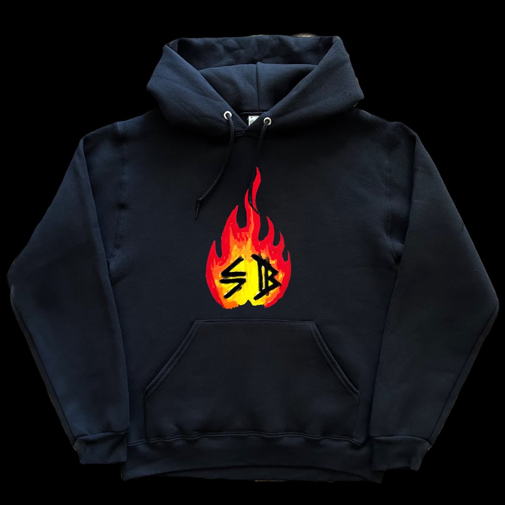 Image of SB BURNING HOODIE