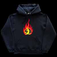 Image 1 of SB BURNING HOODIE