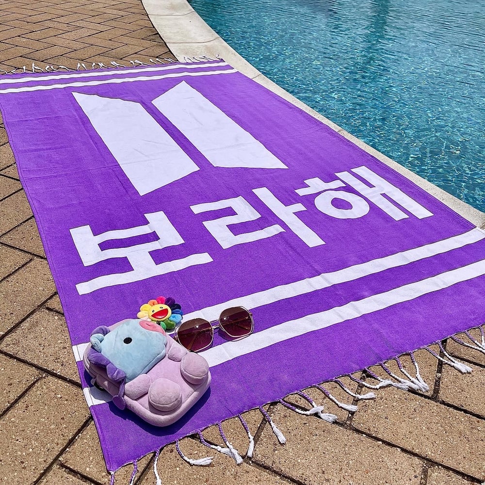 Image of Bangtan Beach Towel