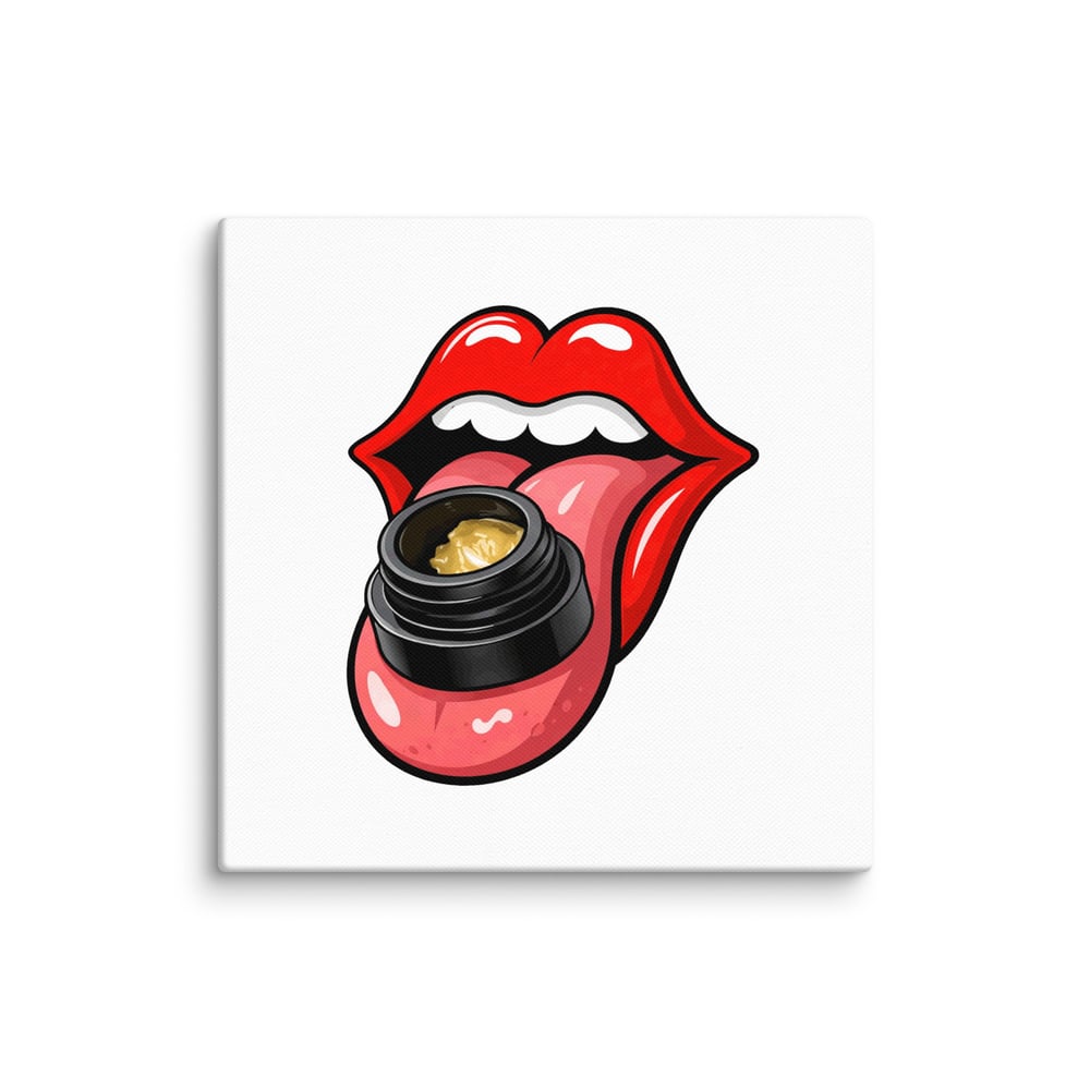 Image of Limited Edition Rolling Hash Canvas Print