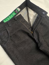Image 2 of BLACK DENIM JEANS