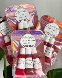 Image 1 of DRY LIP KILLERS| SET OF 3 GLOSSES 