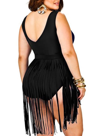 " She Fancy" Fringe Swimsuit