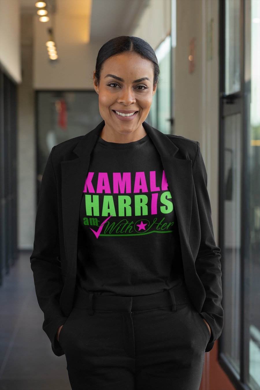 Image of Kamala Harris "I AM WITH HER"