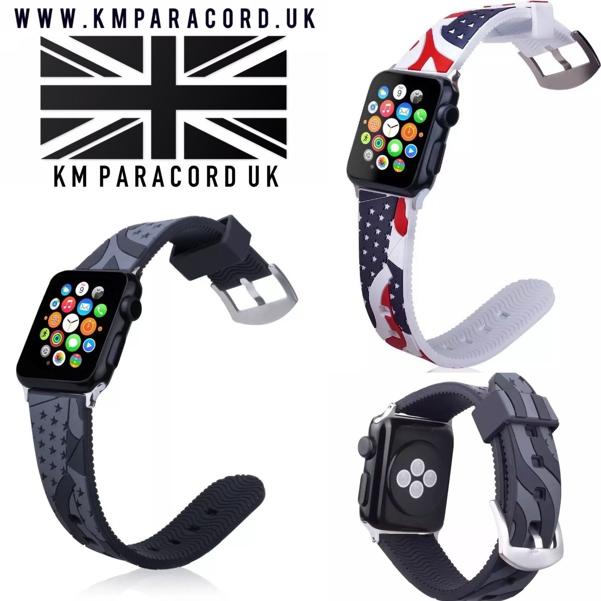 Tactical paracord apple watch 2025 band