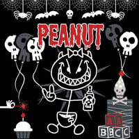 Peanut Square Sticker