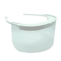 Face Shield  - White - 4 inch shield