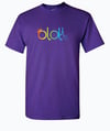 “Royal Purple”Rainbow Tee