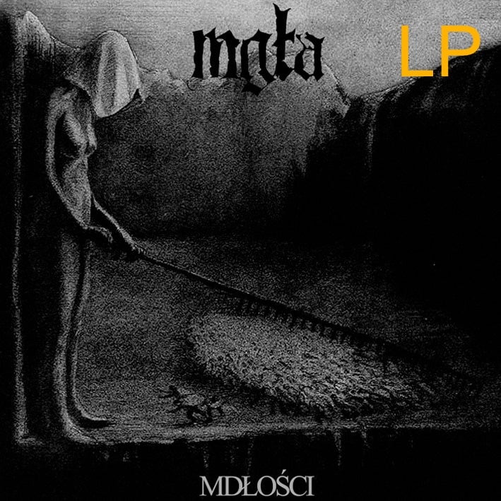 Image of MGŁA - 'Mdłości / Further down the nest' 12"LP