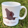 Purple Heron Mug