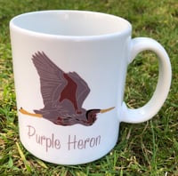 Image 1 of Purple Heron Mug