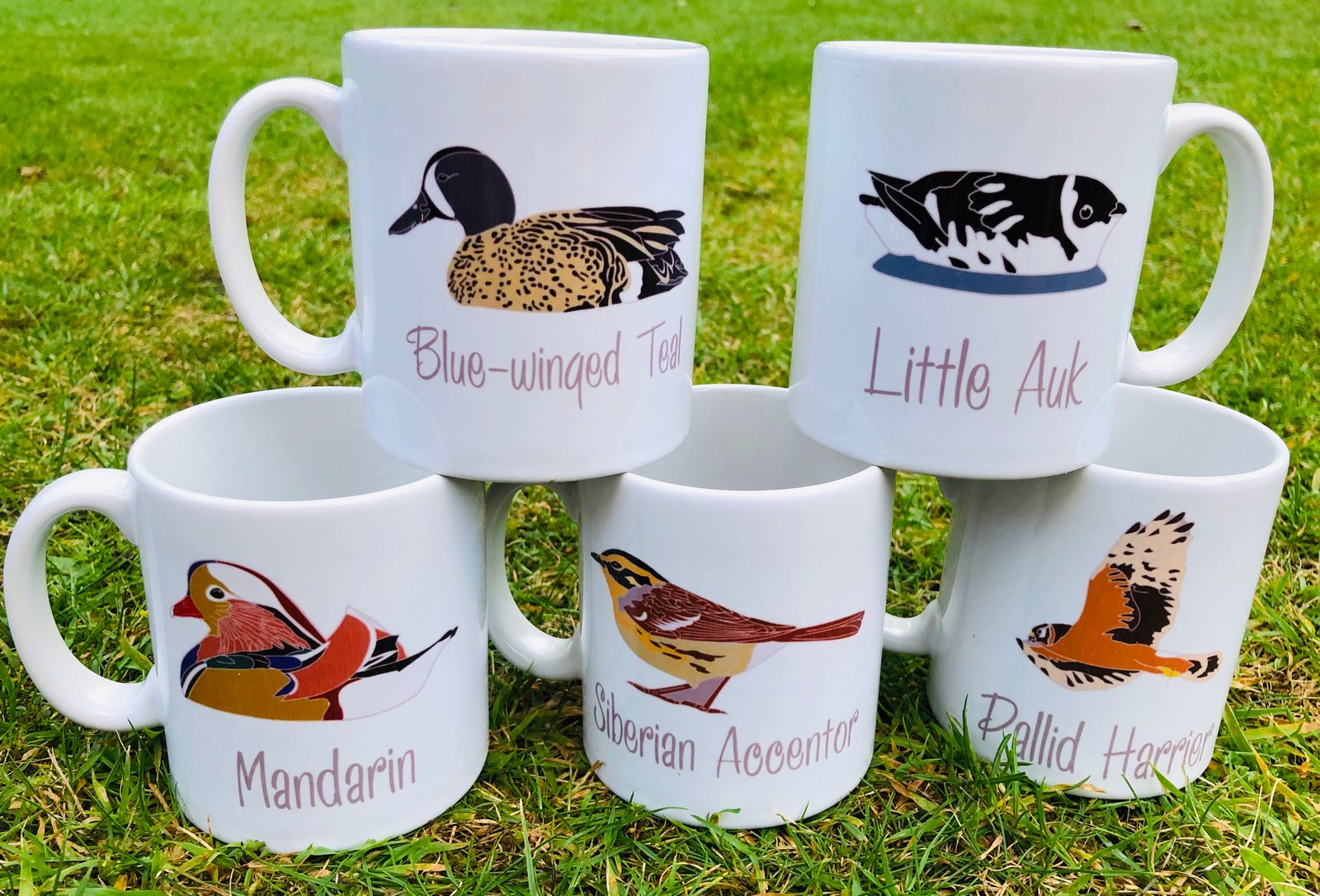 Purple Heron Mug UK Birding