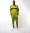Olive Green Tracksuit with Black Stripes - Away Kit Version 3