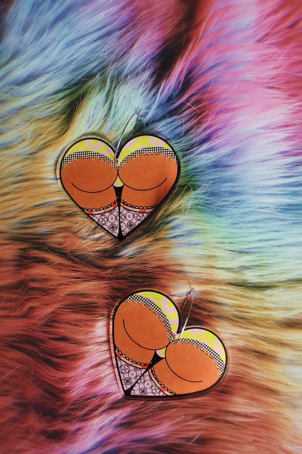 Image of Heart Cheeks earrings