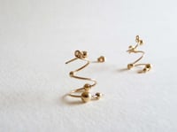 Image 1 of Spiral earrings