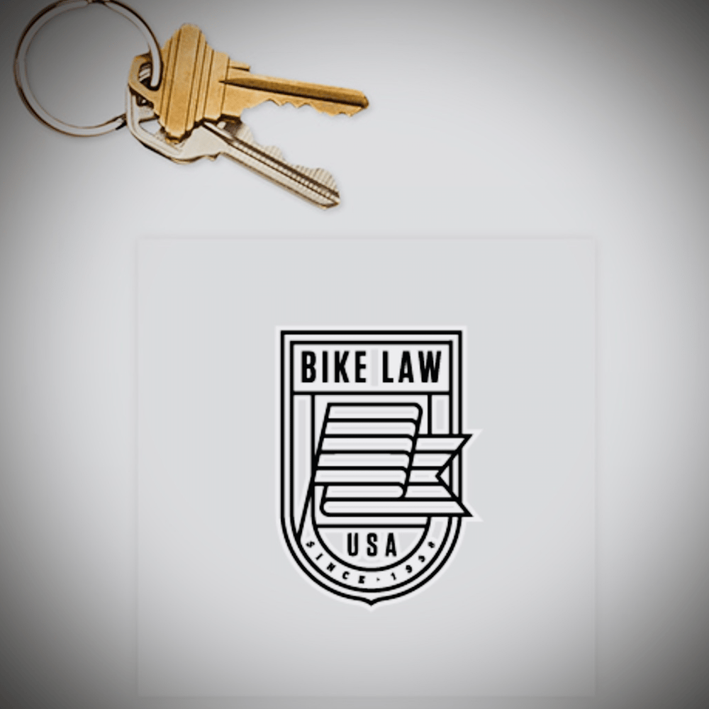 Image of Bike Law Window Cling