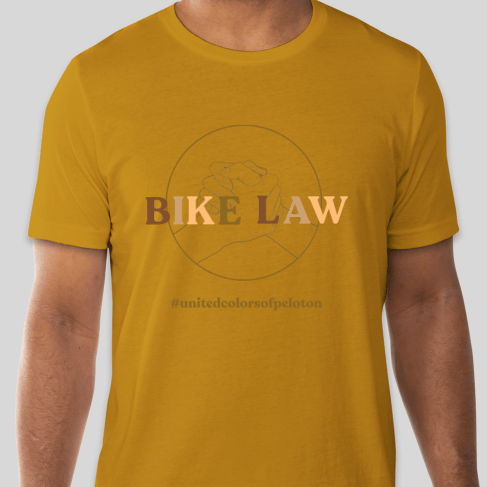 Image of #UnitedColorsofPeloton - Mustard Jersey T-Shirt