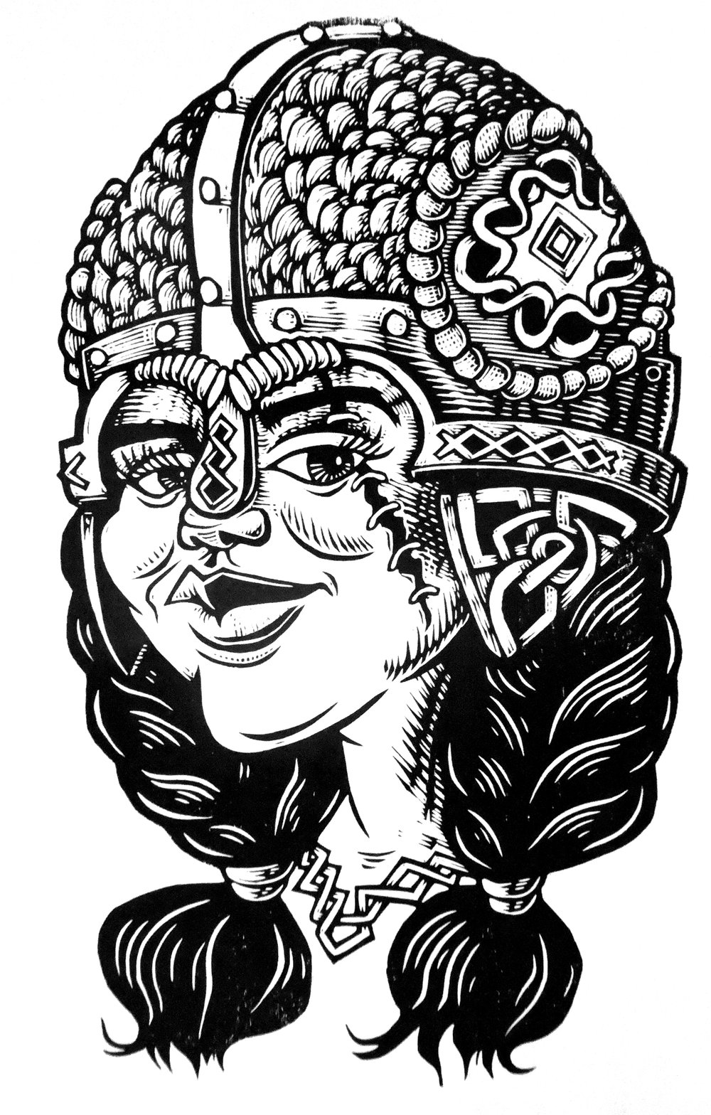 Young Viking Warrior T-shirt (A2) **FREE SHIPPING**