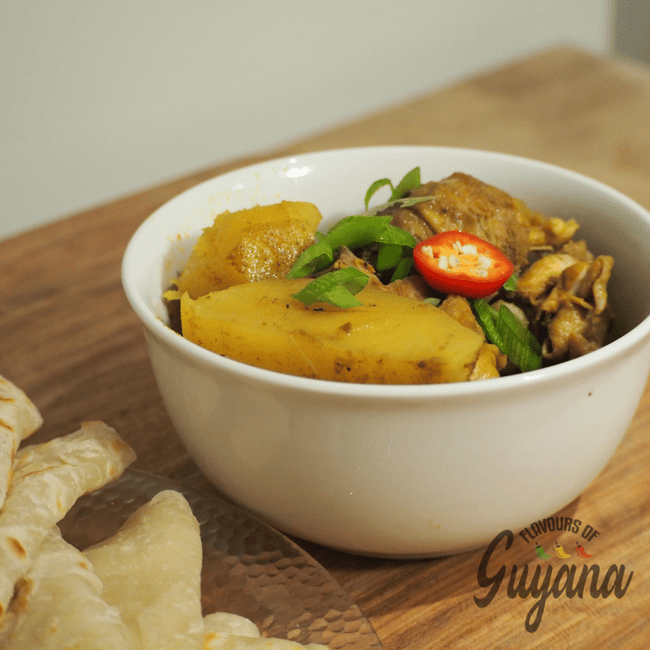 Curry Chicken & Roti