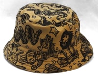Image 3 of Doodle Block Bucket Hats