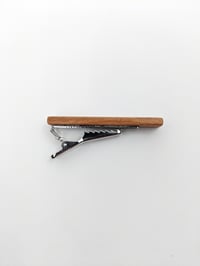 Image 2 of The Silent Pine's Hand Made Wood tie clips
