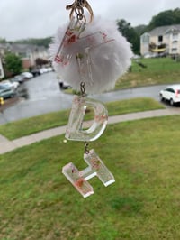 Initial Link Lux Keychain 🤍