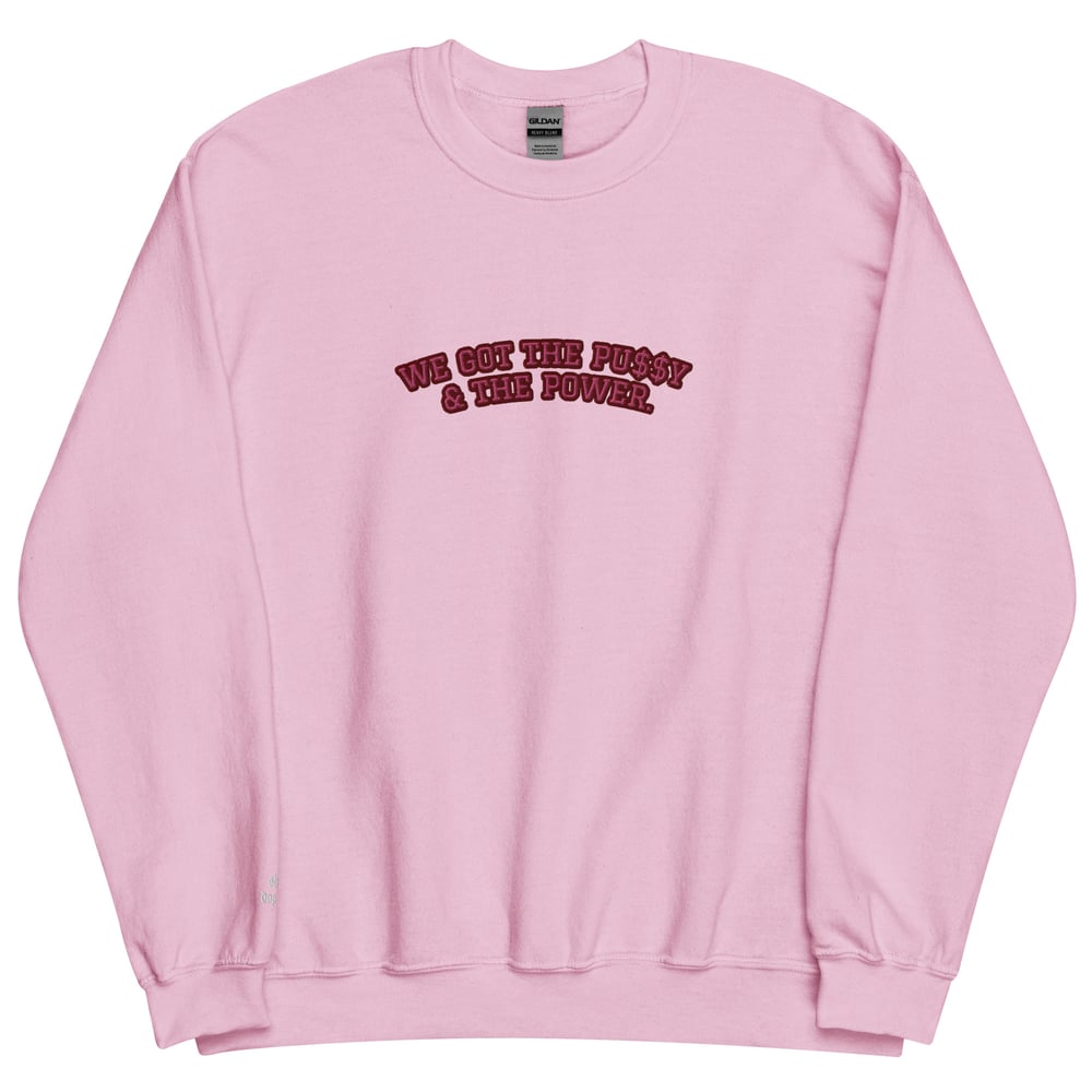 Image of PU$$Y POWER SWEATER