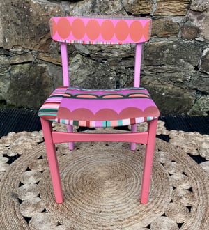 Image of Disc'o' Pink/Sage ** 60's G Plan Chair