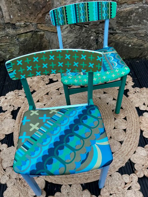 Image of Disc'o' Green/Blue ** 60's G Plan Chair