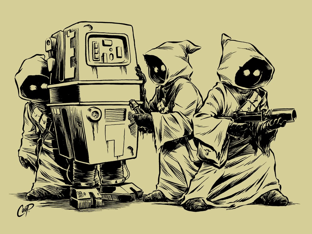 Image of SCAVENGERS Silkscreen Print