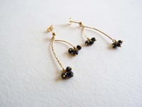Image 2 of Branch tourmaline earrings