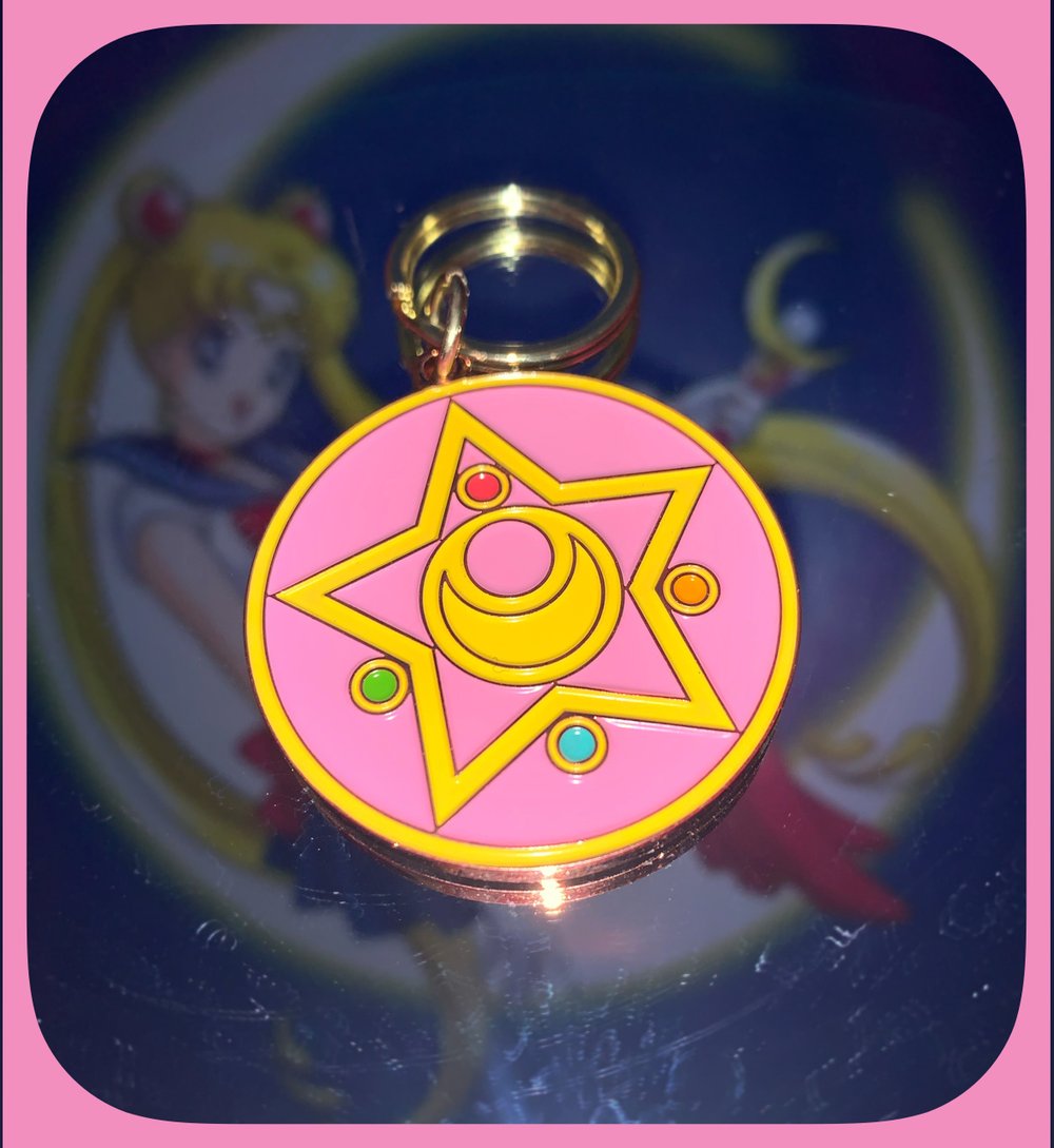 Collar cetro lunar Sailor moon