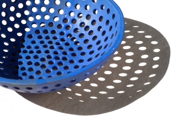 Blue Colander Image 2