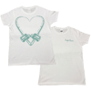 Angler Queen - Heart (White/Teal)