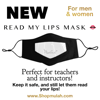 Read My Lips Mask