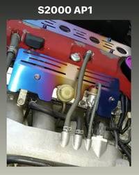 Image 3 of Honda S2000 Titanium fuel rail cover 