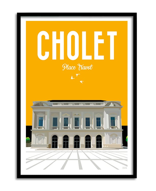 Image of Cholet Place Travot 400x300 mm