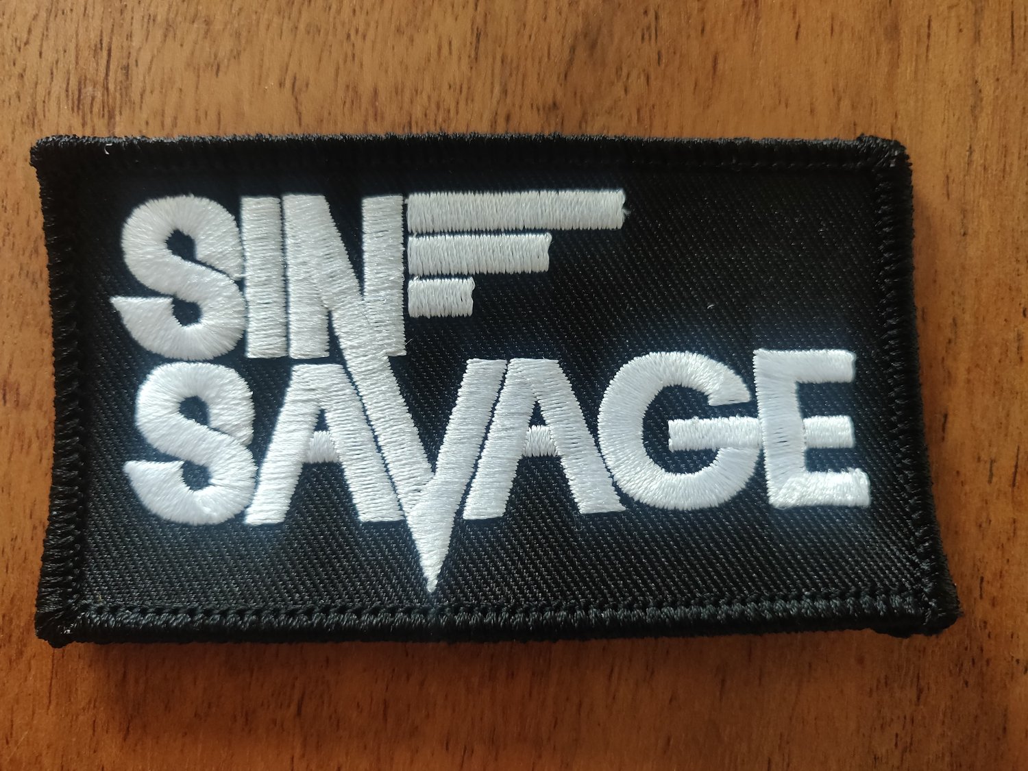Image of Sin Savage Logo Patch (90x50mm)