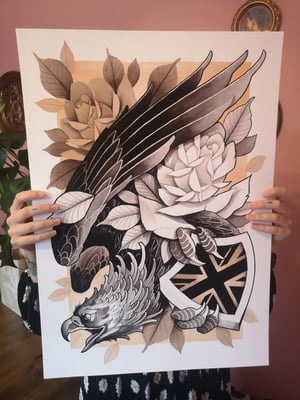 Image of A2 possessive eagle