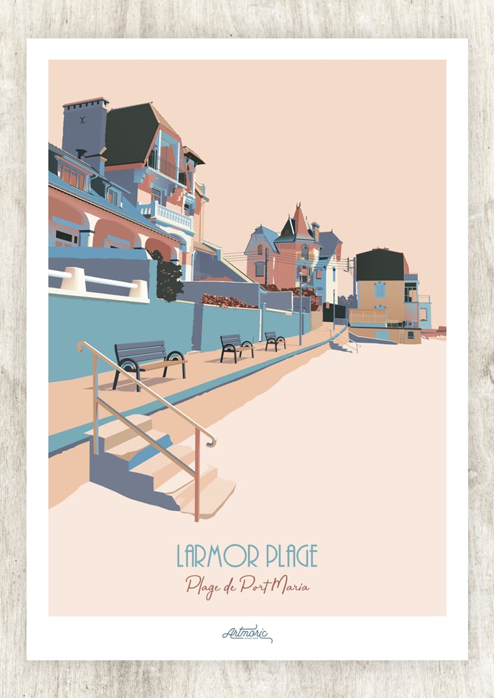 Larmor-Plage, plage de Port Maria