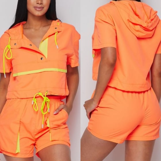 Image of Neon short set