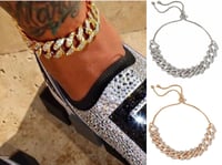 Image 2 of Rhinestone Bling Anklet 